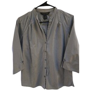 VTG DOCKERS WOMENS BUTTON DOWN SHIRT SZ M